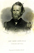 GENERAL NATHANIEL LYON *2X3 FRIDGE MAGNET* AMERICA CIVIL WAR UNION WILSONS CREEK