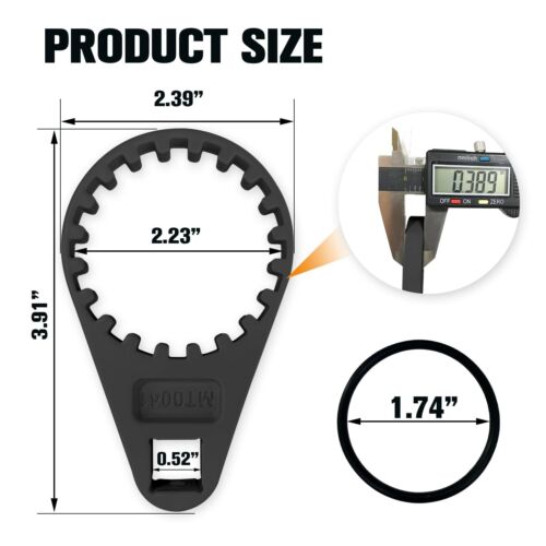 Fuel Filter Water Separator Wrench Compatible with Yamaha 2006 - Foto 2 di 6