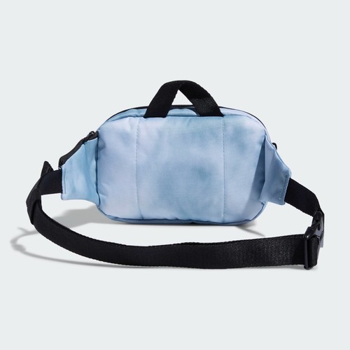 Adidas National Original TREFOIL Waist Fanny Travel Pack Nero BIANCO CINTURA Nuovo con etichette - Foto 19 di 36