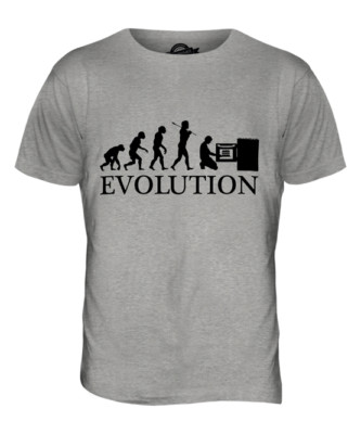 BÄCKER EVOLUTION DES MENSCHEN HERREN T-SHIRT TEE SHIRT XS S M L XL 2XL 3XL 4XL