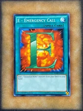 Yugioh E - Emergency Call SDHS-EN029 Common 1st Ed NM