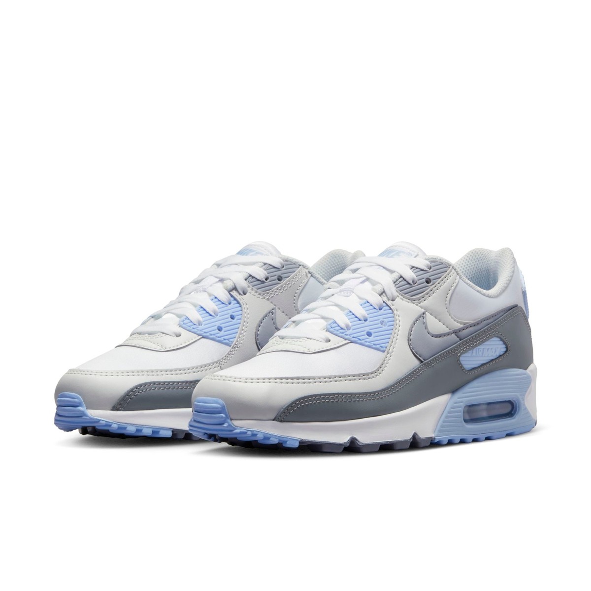 FB8570-100] Womens Nike AIR MAX 90 'WHITE WOLF GRAY PHOTON DUST