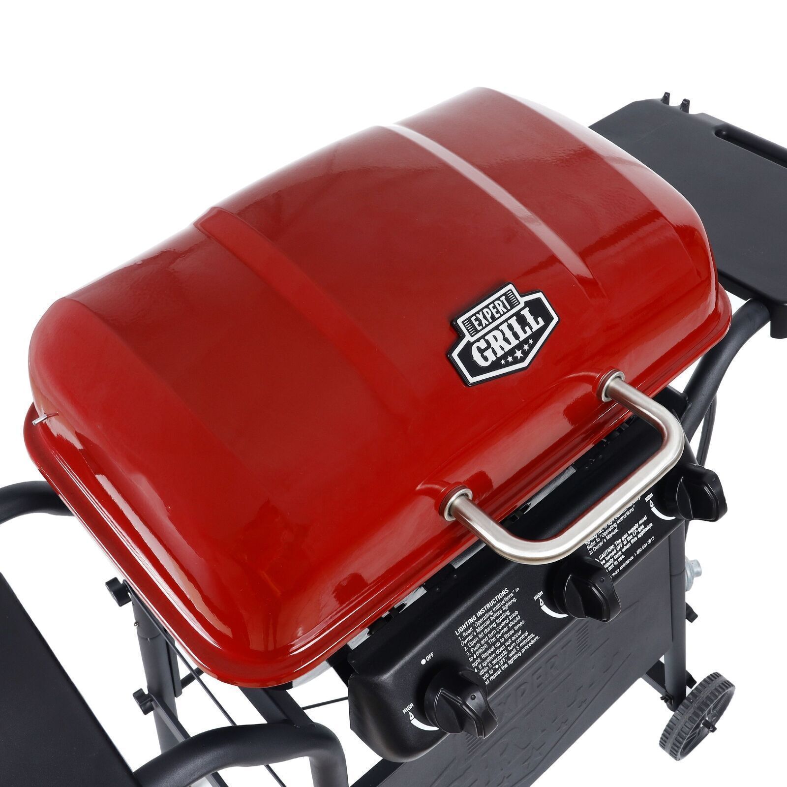 3 Burner 27,000 Btu Gas Grill BBQ Backyard Stainless Steel Barbecue