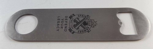 Springfield Armory ( Defend Your Legacy ) Stainless Steel Bottle Opener