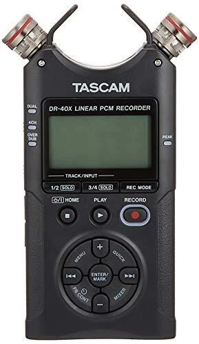 Tascam DR-40X Portable Four-Track Audio Recorder and USB Interface Japan New - Image 3 of 3