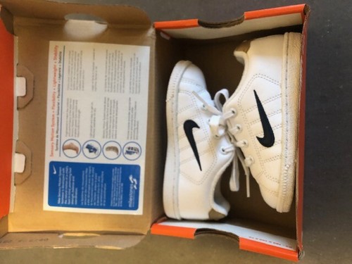 Nike original Sensory Motion Peanut scarpe baby 23,5 pelle bianca/unisex shoes - Foto 2 di 8