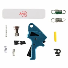 Apex Tactical S&W M&P 2.0 Polymer Flat-Faced Forward Set Trigger Kit - Blue