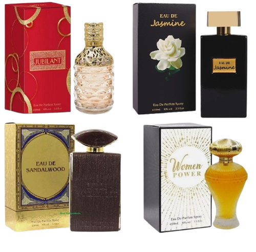 4 x Women's Perfume Designer Fragrance Eau de parfum for her Ladies EDP 100ml