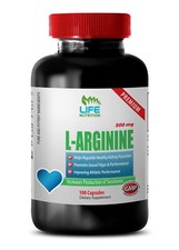 extra strength muscle pills - L-ARGININE 500mg - pre workout 1 Bottle