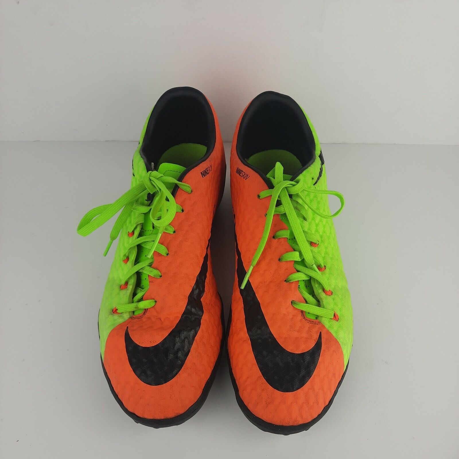 Rancio Noble excusa Nike Hypervenom Phelon III TF Electric Green Orange 852562-308 Size 12 |  eBay