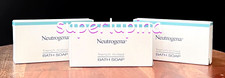 3x Neutrogena French Milled Bath Soap with Nubs NEW Travel Size 1.2 oz/ 34 g