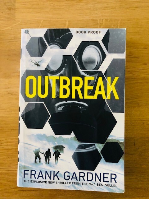 OUTBREAK by FRANK GARNER - Pub. BANTAM PRESS - P/B -  *PROOF*