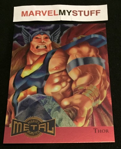 1995 FLEER MARVEL METAL CARDS BLASTER RED / GOLD BASE CARD SINGLES YOU CHOOSE - Picture 51 of 163