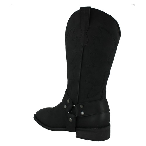 Damas F5R1234 Por Spot On Anillo Borde Correa Botas de Vaquero Precio al por menor £45.99 - Imagen 4 de 17