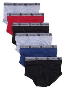 Black-Bear-Boys-039-Underwear-Briefs-Pack-of-6