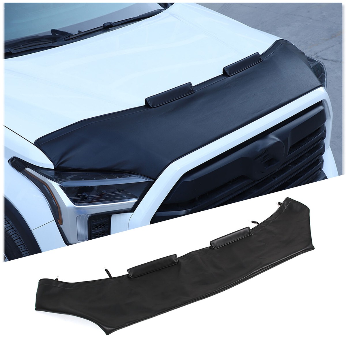 Front Bug Shield Hood Deflector Nose Cover Fit For Toyota Tundra