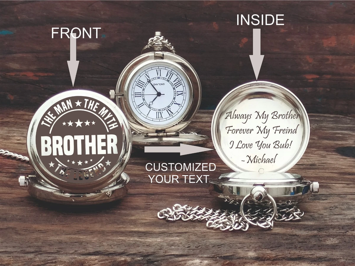 Engraved watch for best sale brother