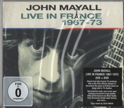 John Mayall - Live In France, 2CD + DVD Neu
