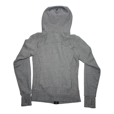 【美品】lululemon Scuba フルジップフーディー 4サイズ グレー Lululemon Scuba Full Zip Hoodie Charcoal Grey Sweayshirt