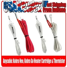 Anycubic Kobra Neo Heater Cartridge 24V 40W and NTC 100 K 3950, Kobra GO