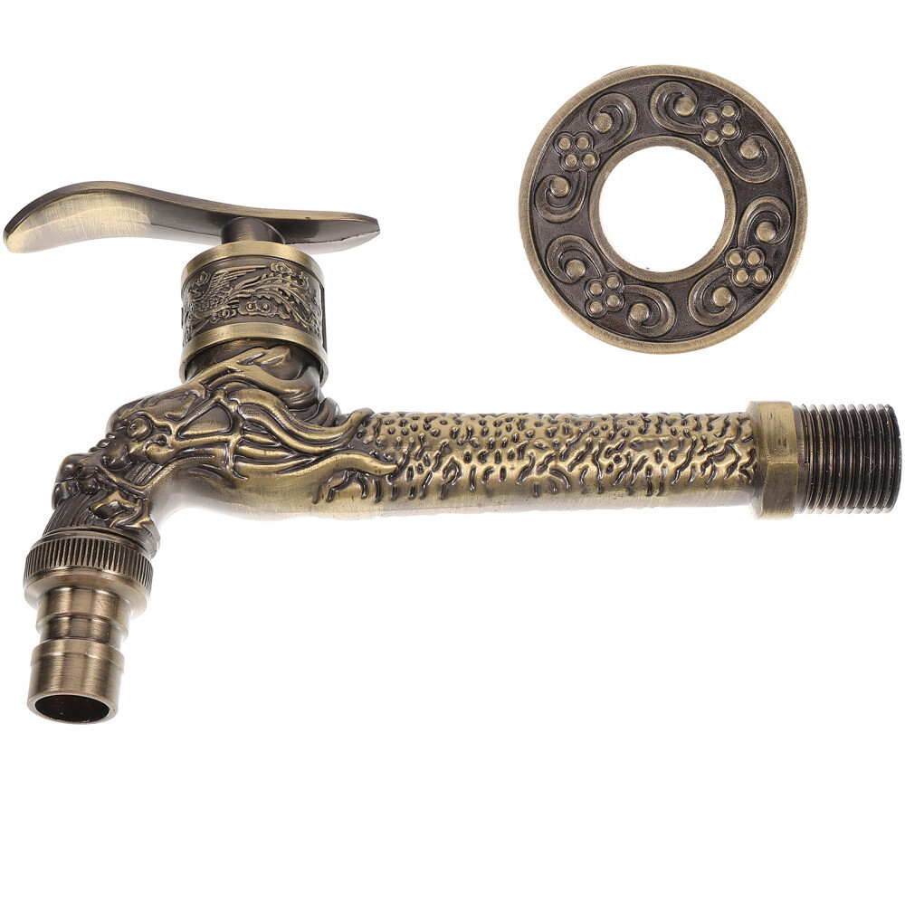 Aleación de Zinc Decoración Exterior Grifo Retro Un Grifo Accesorios Grifo