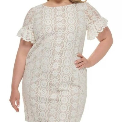 Shift Dresses Jessica Howard White Lace Dress Shop Jessica Howard