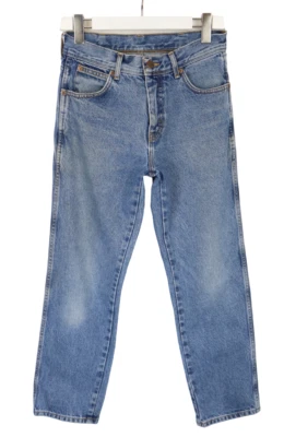 Wrangler Regular Fit Jeans Herren W30/L30 Schnurrhaare Fade Effekt Zip Freizeit - Bild 1 von 4