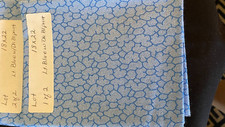 Lot 9--2 Lt. Blue With Dark Print Fat Quarters