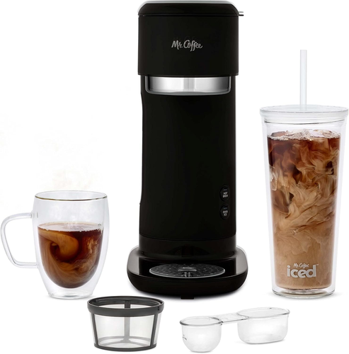 Mr. Coffee Iced and Hot Coffee Maker, Single Serve Machine with 22-Ounce Tumbler - 第 10/12 張圖片