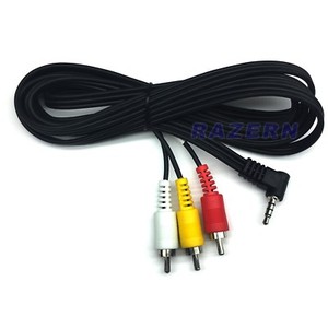 3-ft-3-5mm-mini-plug-to-RCA-AV-cable-hook-older-8mm-and-Mini-DV-camcorder-to-TV
