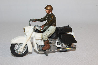 1970's Britains #9692, U.S. Sheriff on Harley Davidson Motorcycle