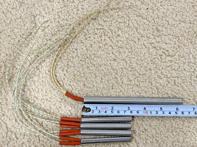 Watlow Firerod cartridge heaters, lot of 5,