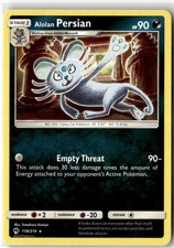 Alolan Persian 119/214 Near Mint Lost Thunder R Pokemon on eBay