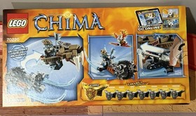 LEGO 70220 Strainor Saber Cycle Legends CHIMA Minifigures Worriz Wolf Tiger NEW