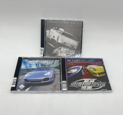 PC Need for Speed Porsche/ Need for Speed 2/ Need for Speed 3 in OVP