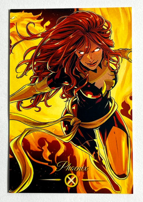 2025 MARVEL X-MEN Collectoons Card #077 Jean Grey - Phoenix Force, X-Men Comics