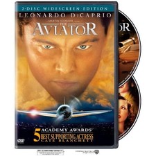 The Aviator 2004 On DVD with Leonardo DiCaprio Drama Very Good D55