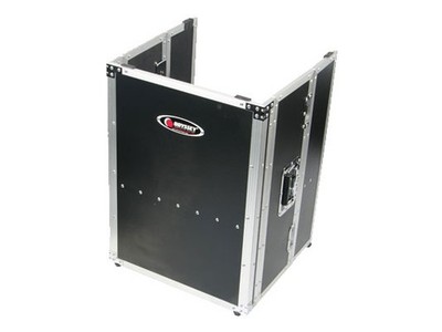 Odyssey Cases FZF2636 New Flight Zone 26X36 Black Laminate Folding DJ Gear Stand