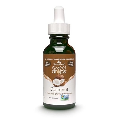 SweetLeaf Sweet Drops - Flavored Stevia Liquid Sweetener, Organic Stevia Extr...