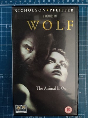 Wolf (1995) Michelle Pfeiffer, Jack Nicholson (PAL VHS) TESTED & WORKING