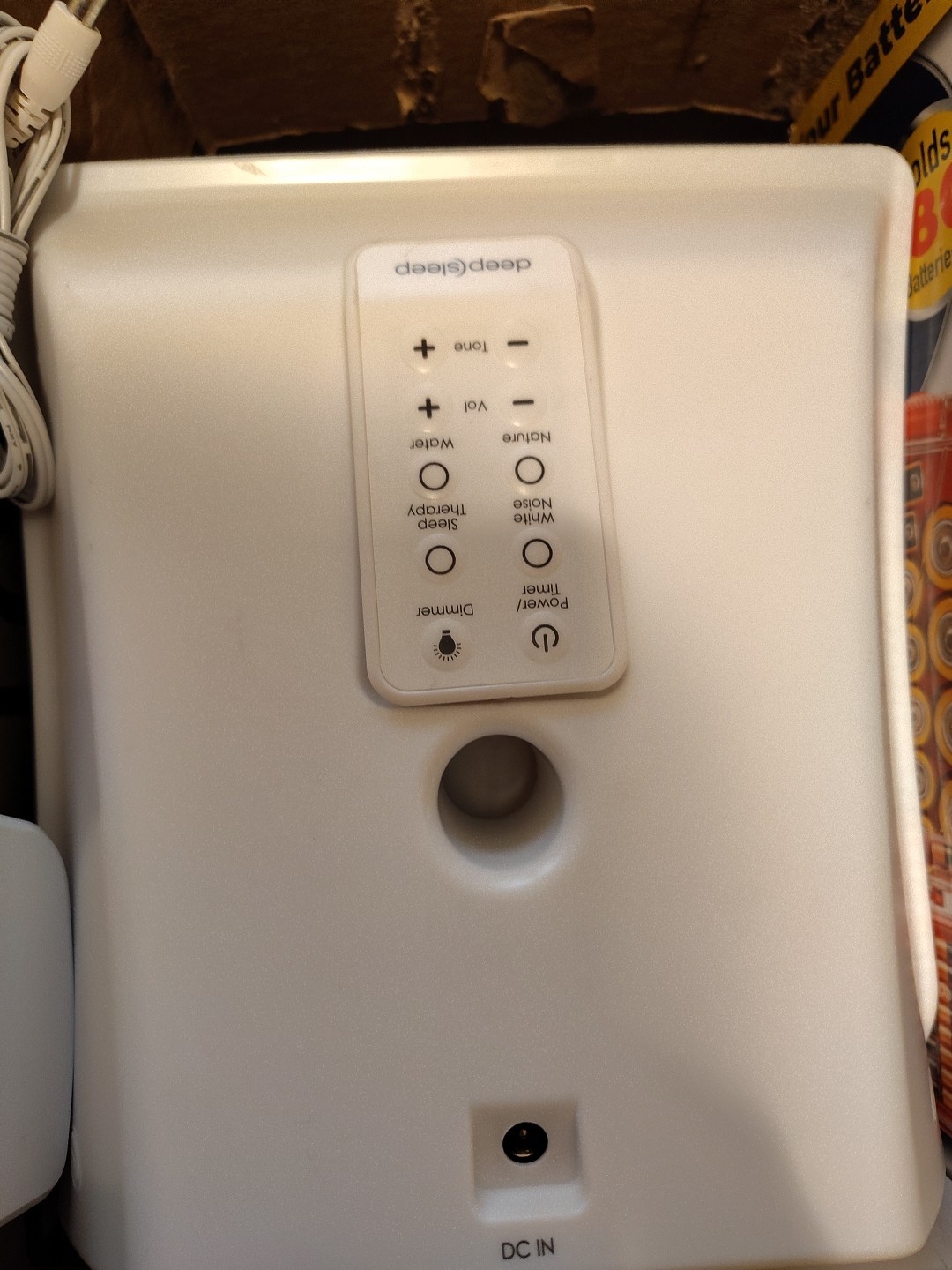 Homedics Deep Sleep White Noise Sound Therapy Machine Nature HDS-2000B EUC