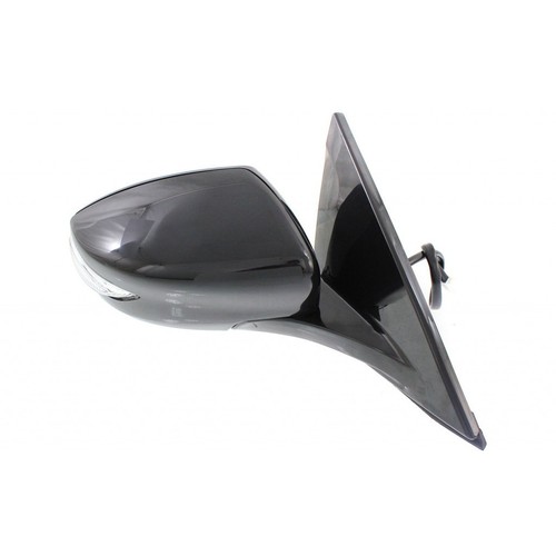 Power Heated Side Mirror With Turn Signal For 2016-2020 Nissan Maxima - Driver Side, PTM Black