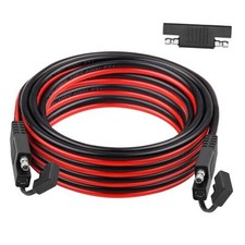 SAE Extension Cable 10AWG Quick Disconnect Tinned Copper Wire with SAE 30FT