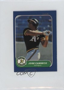 1986 Fleer Classic Miniatures Jose Canseco #87 Rookie RC