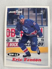 IHL 1997-98 Milwaukee Admirals Hockey Card #15-Eric Fenton
