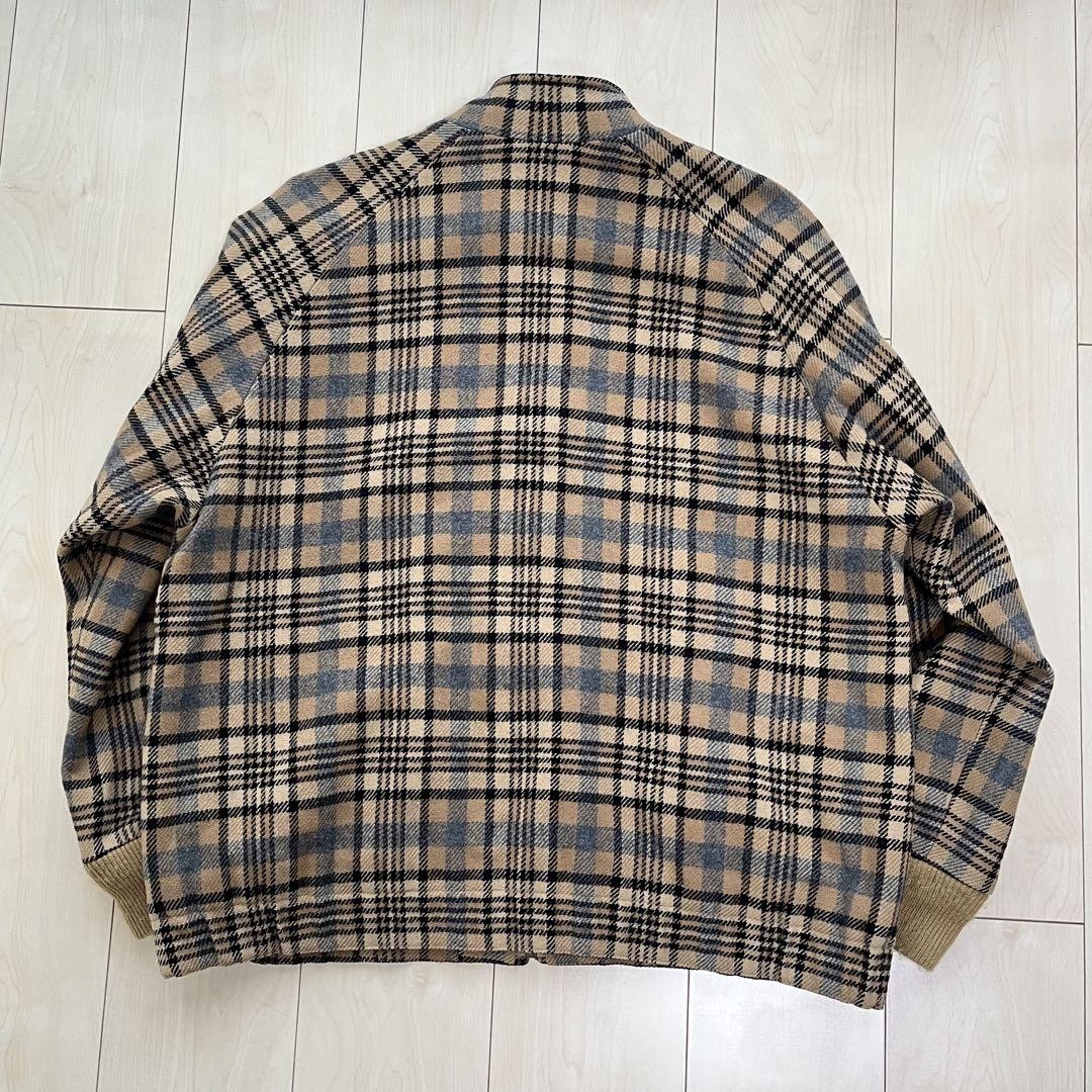 PENDLETON Swing Top Jacket Virgin Wool Check Size… - image 2
