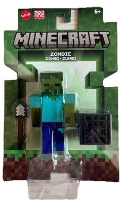 Minecraft ZOMBIE 3.25  Action Figure & Accessories NEW 2026 6+