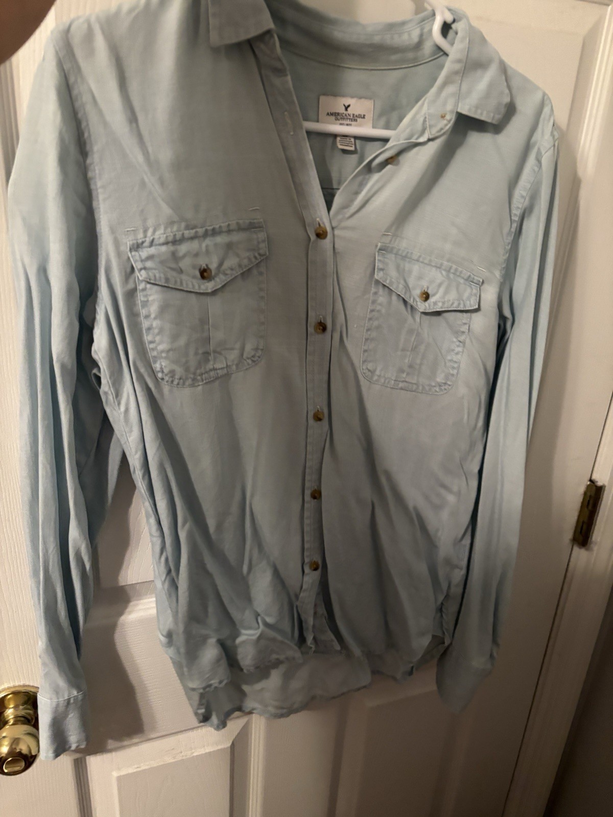 Denim Button Down - image 1