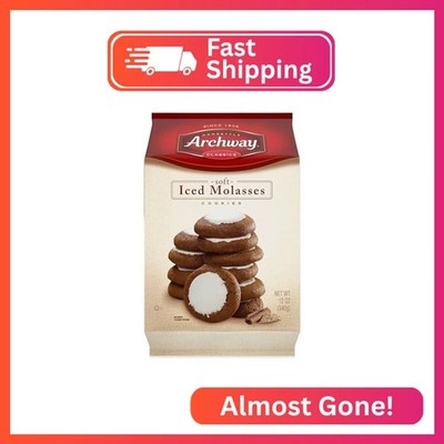 Archway Archway Iced Molasses Cookies, 12 Ounce