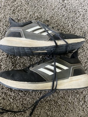 ADIDAS EQ19 Run- Core Black / Cloud White (Style Code: H00924) Size 9.5